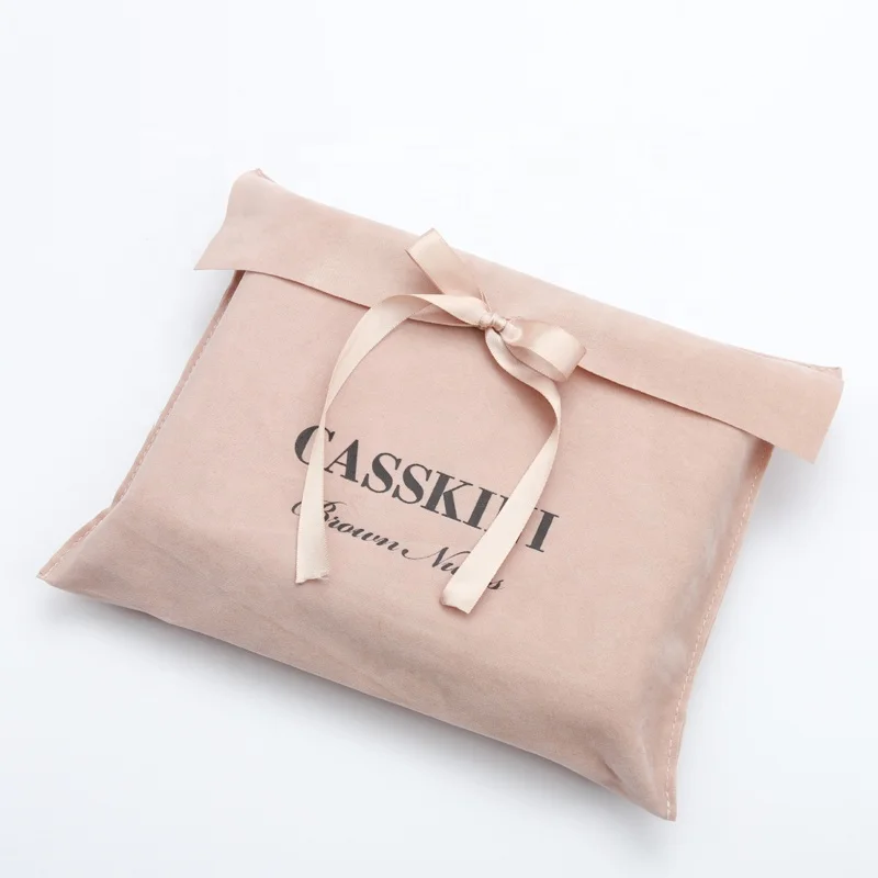 

Brown Velvet Gift Dust Bag Thick Suede Envelope Jewelry Packaging Bag, Brown, off white, black, pink, green, white , red, blue, etc