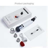 

Electric hot blackhead and pimple removal vacuum suction heated blackhead remover face deep cleaner