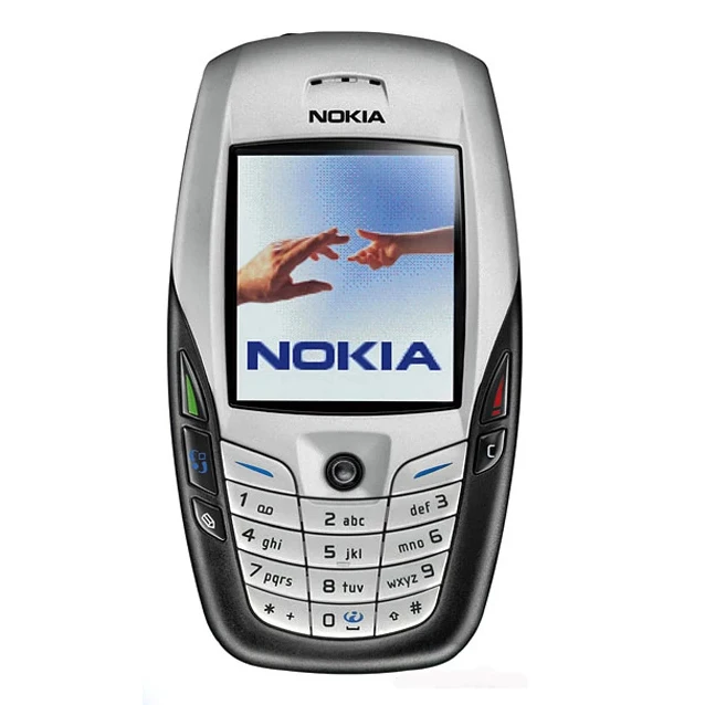 

For Nokia 6600 Used Mobile Phones Bulk Unlocked GSM Triband White For Nokia Old Model Phones 6120C 6300 6700C