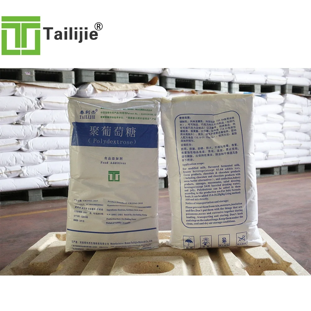 
Hot Selling High Quality Tailijie Polydextrose Soluble Dietary Fiber 68424-04-4 