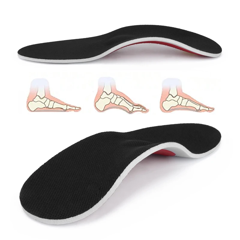 

Hot Sale EVA Orthopedic Insoles Orthotics Flat Foot Health Sole Pad For Shoes Insert Arch Support Insoles, Customized