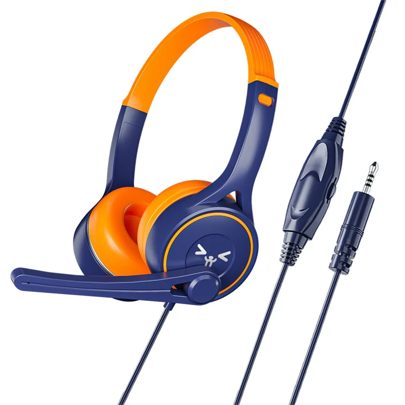 

G30 Wired Foldable Kids Gaming Headset for PS4/Xbox One/Switch/PC/Tablet, Kids On-Ear Headphones with Microphone