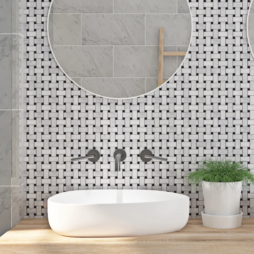 Venta al por mayor mosaicos blanco-Compre online los mejores mosaicos