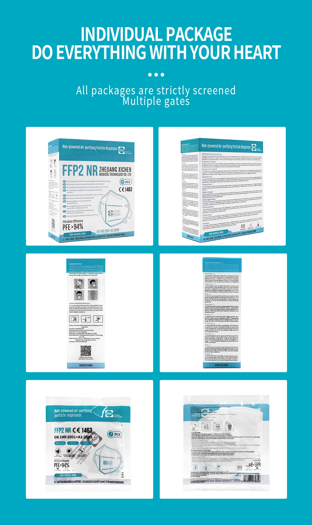 ffp2 mask Purism kn95 face mask 5 Ply mascherin ffp2 mask ffp2 ce - KingCare | KingCare.net