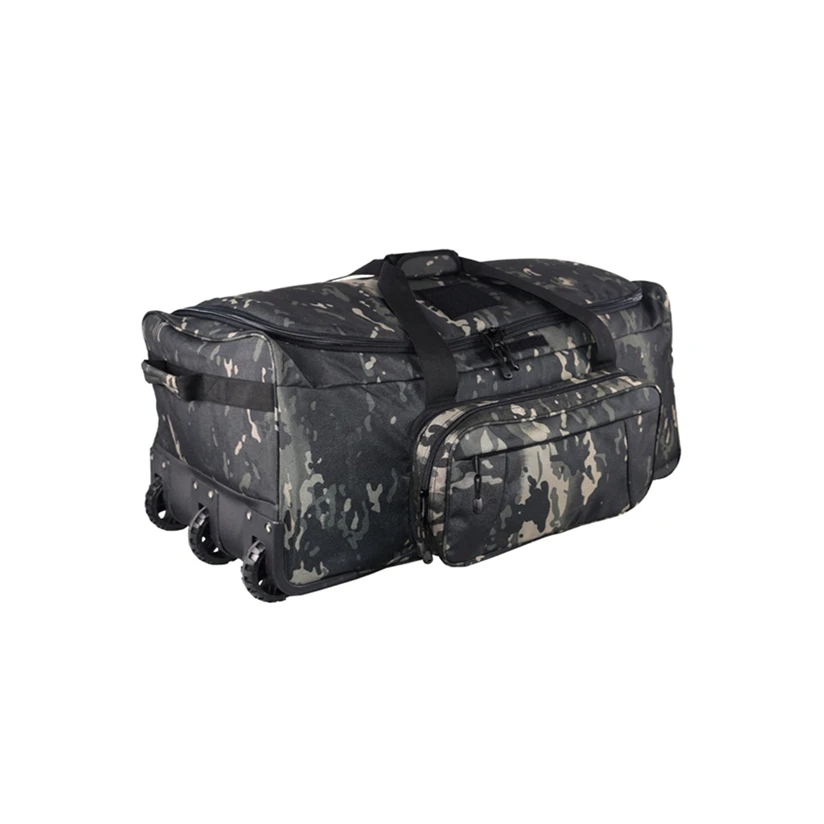 

Low price new type popular product travel dtrolley bag luggage travel bags tactical bag, Black tactical bag
