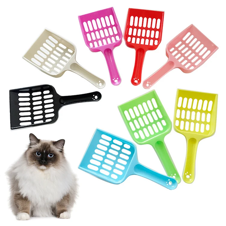 

Wholesale Cheap Plastic Pet Cleaning Scoop Toilet Poop Clean Cat Litter Shovel, Colorful