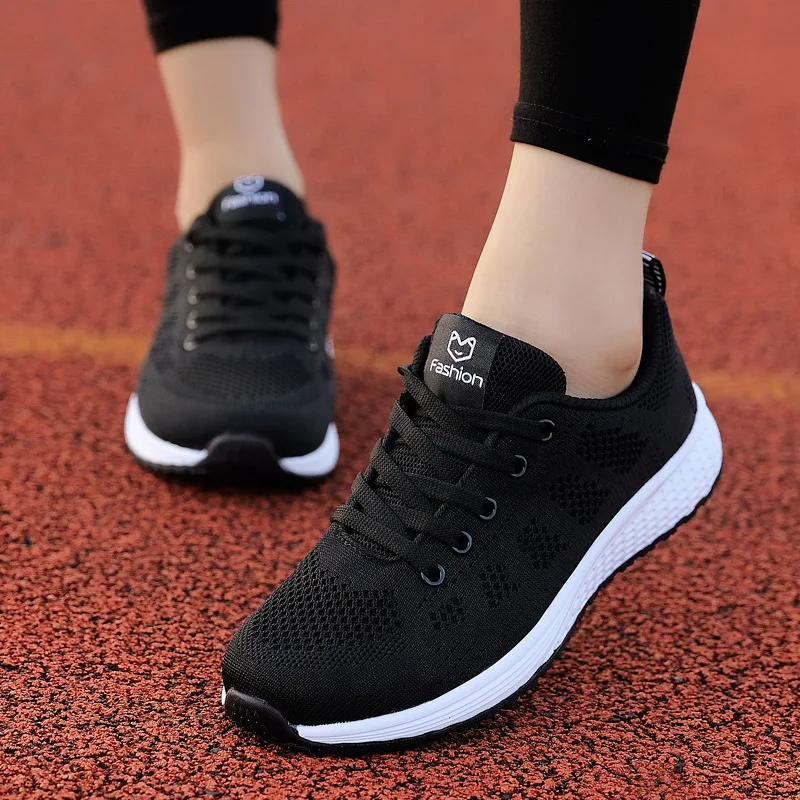 

Women's Running Shoes Comfortable Athletic Sneakers Breathable Mesh Walking Gym Running Sport Shoes, Shown