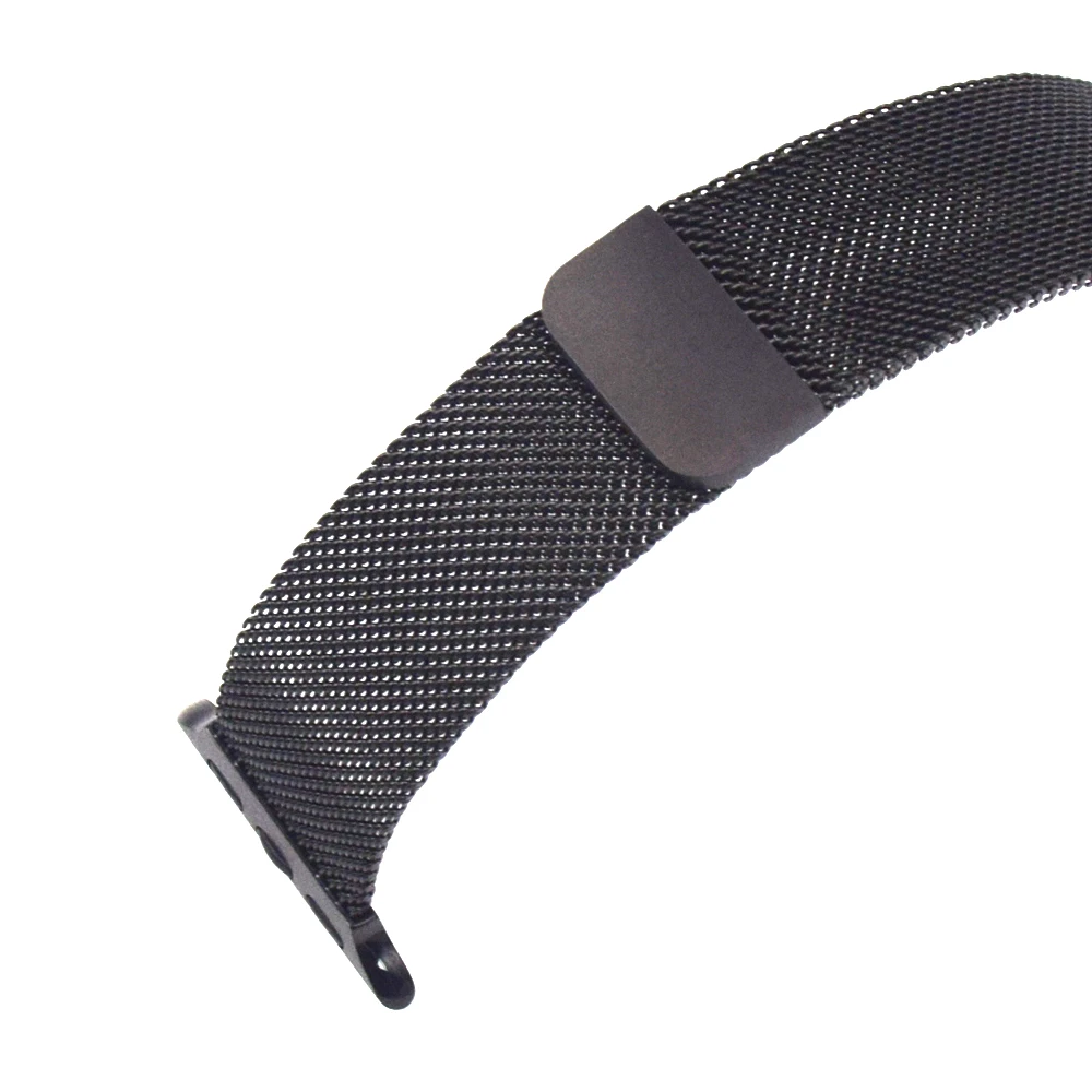 

Stainless Steel Magnetic Milanese Loop Watch Band Strap For Apple I Watch Series 7 6 5 4 3 2 1