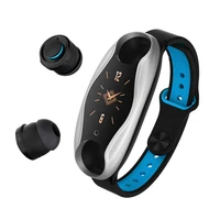 

T90 Men Smart Watch Earphone 2 in 1 BT 5.0 Women Smart Watch Android IOS BT Call Support Fitness Bracelet LT04