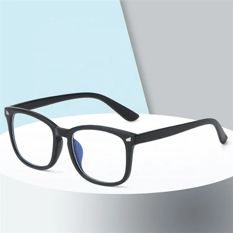 High quality pc square optical frames women men fashion anti blue light eyewear individuality optical frames eyeglasses