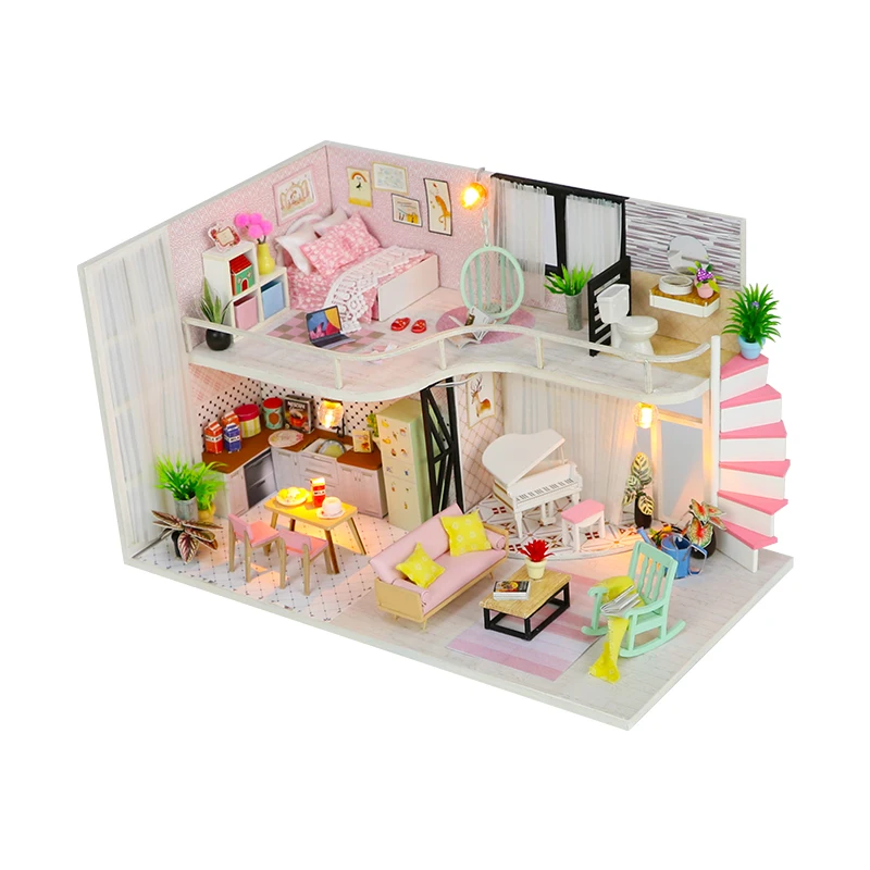 

Creative gifts dollhouse room miniatures furniture wholesale doll house