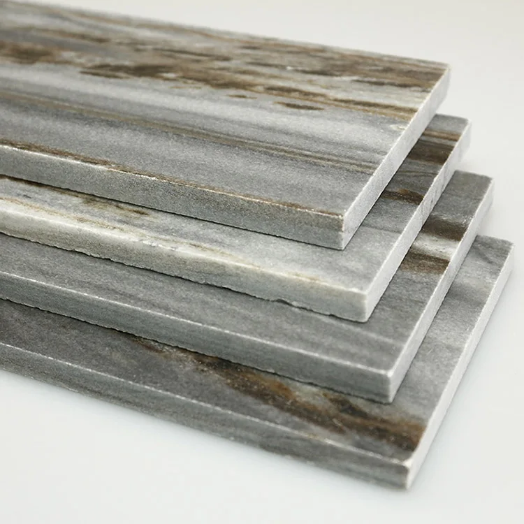 High quality Elegance Polishing Grays mixed Gold Square Marble Mosaic Floor