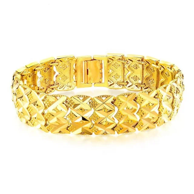 

India Fashion Jewelry Plated 18K Gold Women Gold Bracelet
