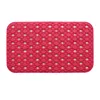 Factory direct large rhombic anti-slip flexibility pvc bath mat for bathroom