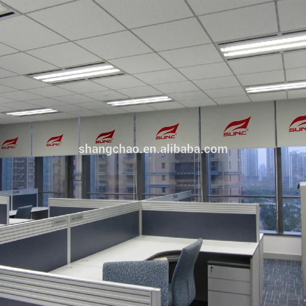 

SUNC hotel commercial home smart electric customized remote control outdoor motorized roller zebra window blinds