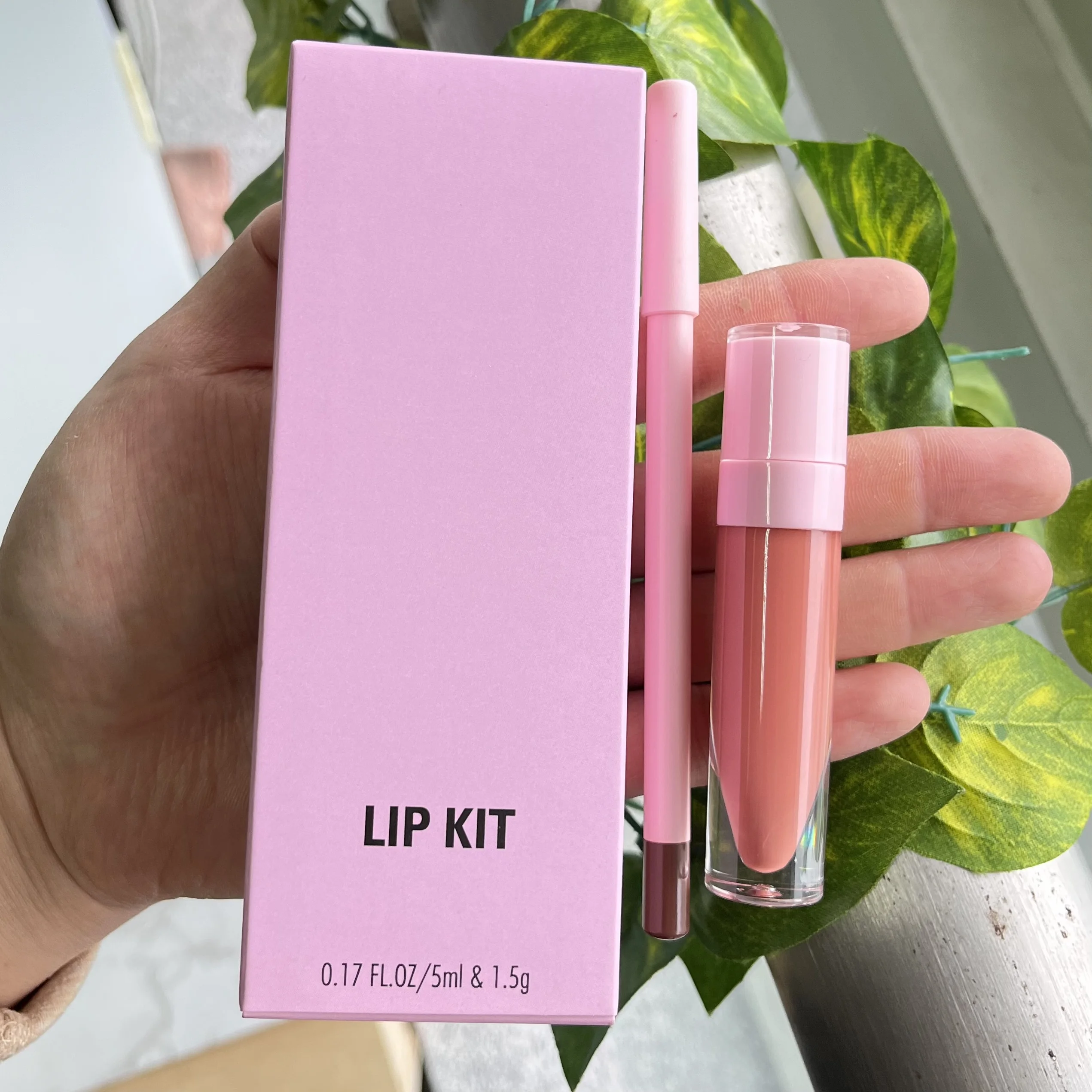 

Custom popular lip kit box for liner lipstick lip gloss kits private label