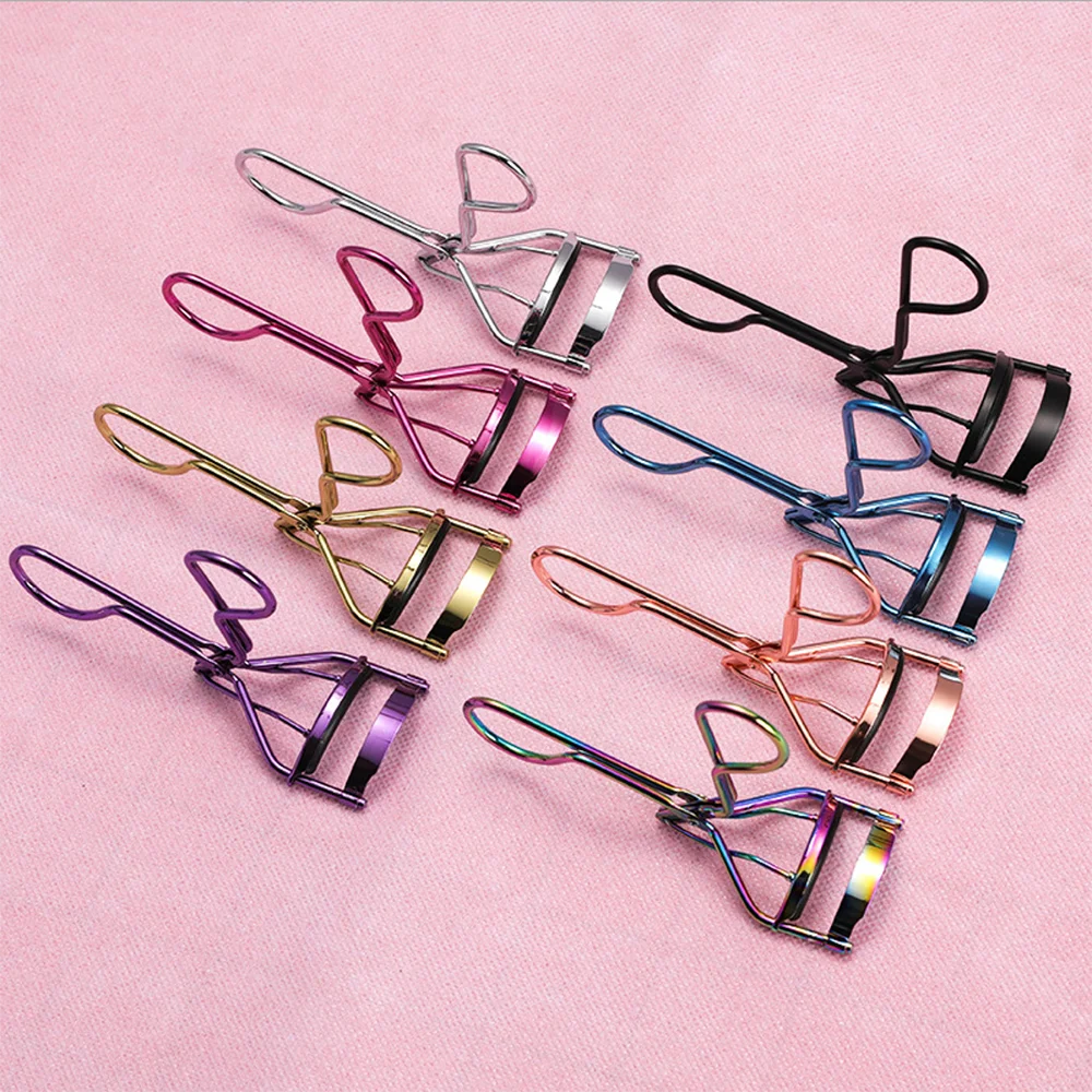 

Mini rose gold eyelash curler box eyelash curler tools false eyelashes with curler set, A variety of color