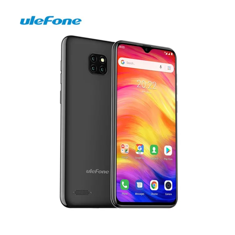 

Global Version Ulefone Note 7 Dual SIM Smartphone 6.1 inch Full Screen Android 8.1 Cellphones Triple Back Cameras Mobile Phones