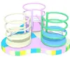 Little Kids Amusement Park Electric Space Chair Turntable/Baby Indoor Soft Play Equipment