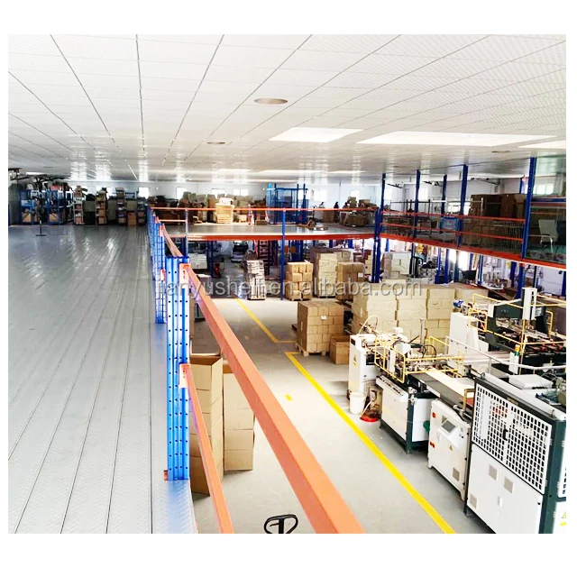 Assemble warehouse mezzanines platform heavy duty industrial storage racking system platform high quality warehouse storage rack supplier