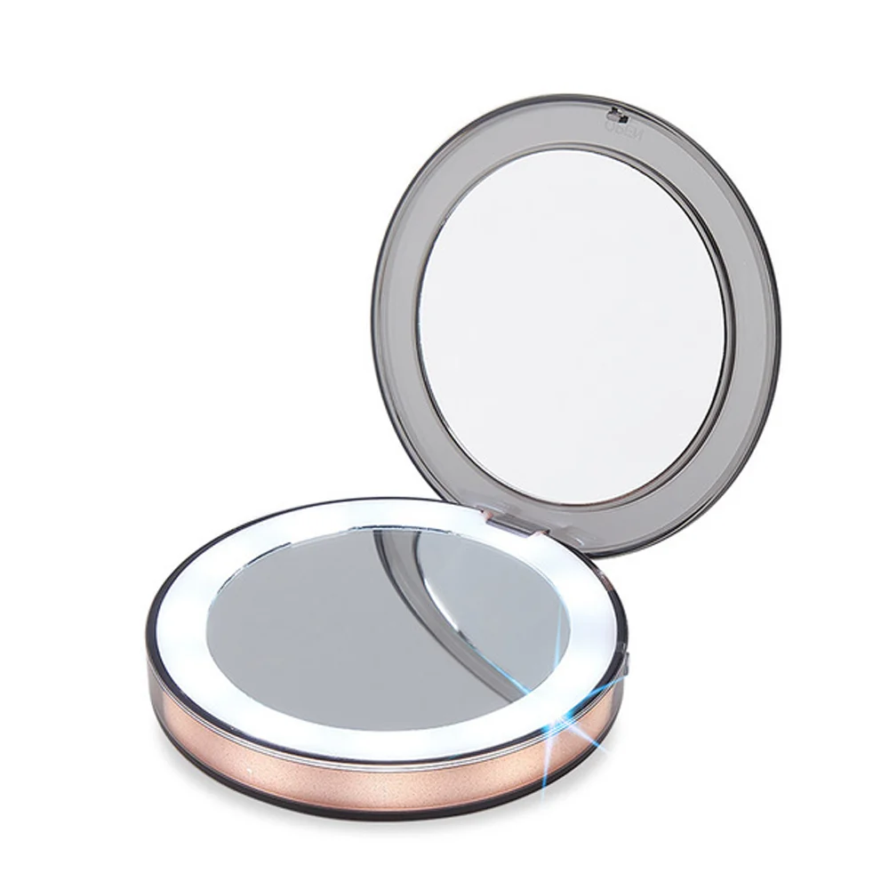 small magnifying makeup mirror