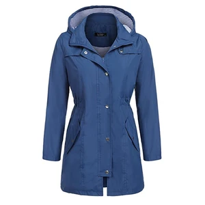 rain wear ladies waterproof winter coat for adults women