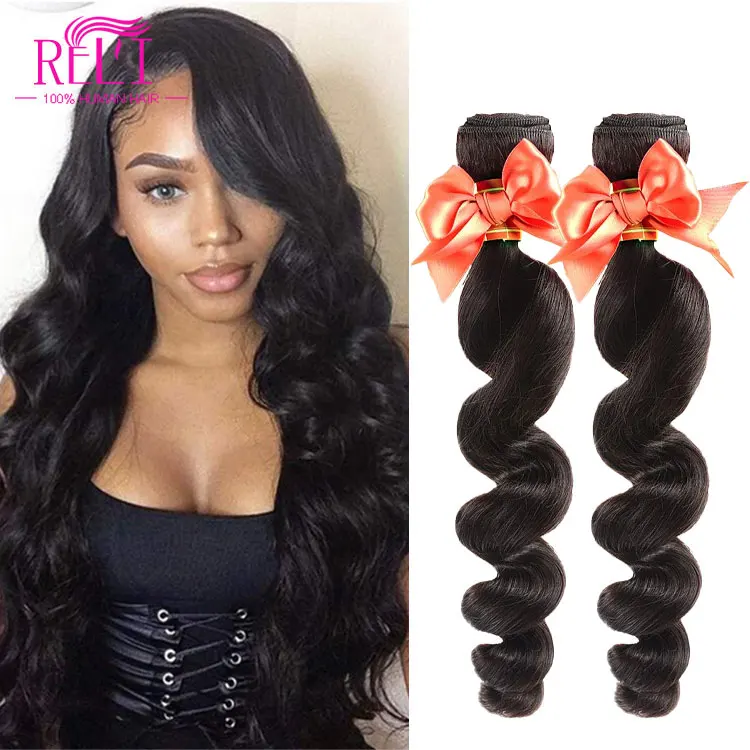 

100% 12A grade Mink Cambodian cuticle aligned raw loose wave hair unprocessed human bundle