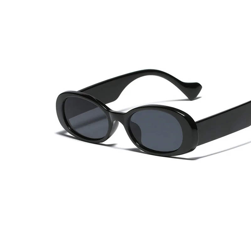 

Classic Small Frame Oval Lens Ladies Unisex Fashion Retro Trendy Women Men Shades Sun Glasses Sunglasses Cheap Sunglass, 5 colors