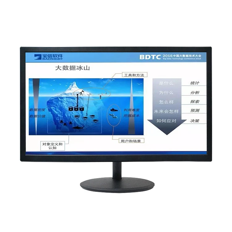 

Wholesale industrial medical 21.5 inch lcd Monitor Resistive Touch with 1080p 1920*1080 for Desktop Plastic Case led display
