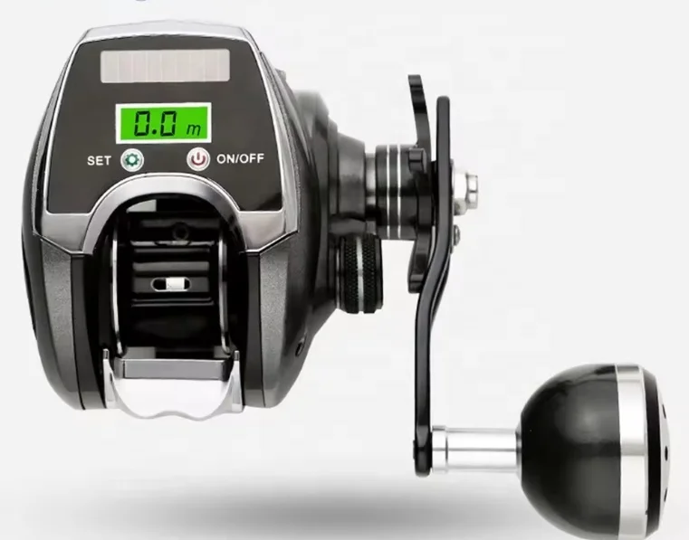 NewBility Saltwater USB Charging Digital Display Baitcasting Reel
