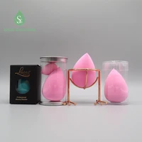 

Private Label Makeup Sponge Beauty Cosmetic Powder Puff Blender With Box Packaging