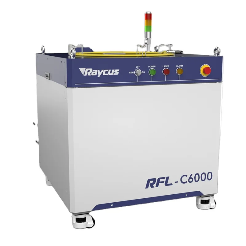 

6000W Laser Equipment Parts 6KW Raycus Laser Source For Metal Fiber Laser Cutting Machine
