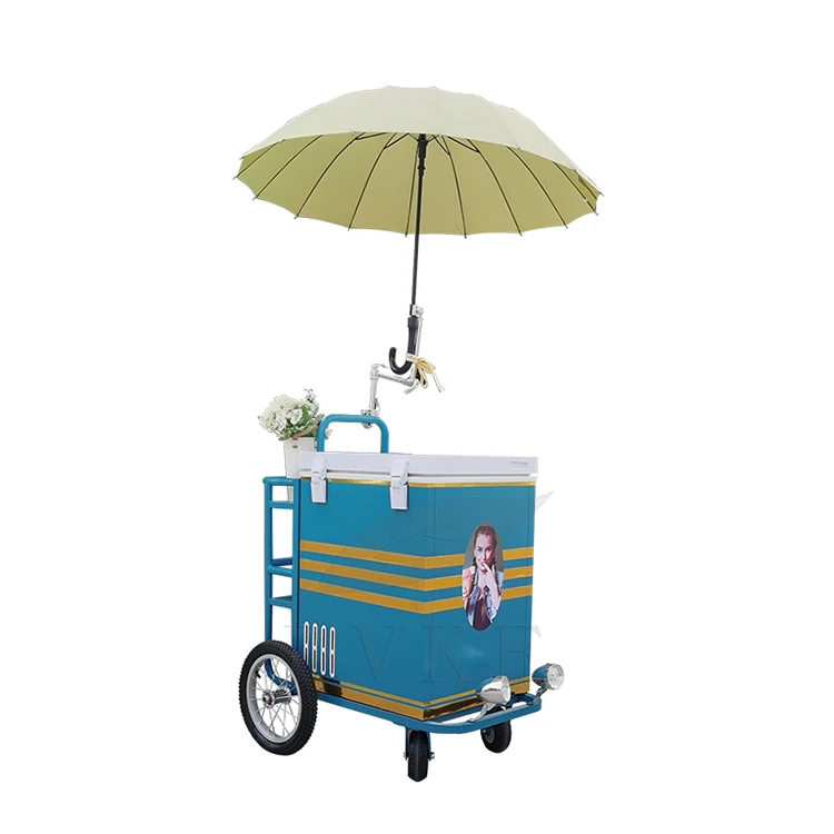 

Hot Selling High Quality Outdoor Ice Cream Bike Trike Handcart Freezer Ice Cream Tricycle Cart/Ice Cream Vending Bike