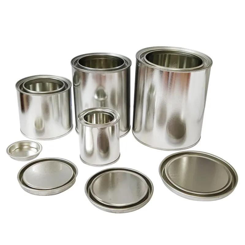 250ml Metal Tin Can with Triple Tight Lid Ideal for Adhesive or Paint