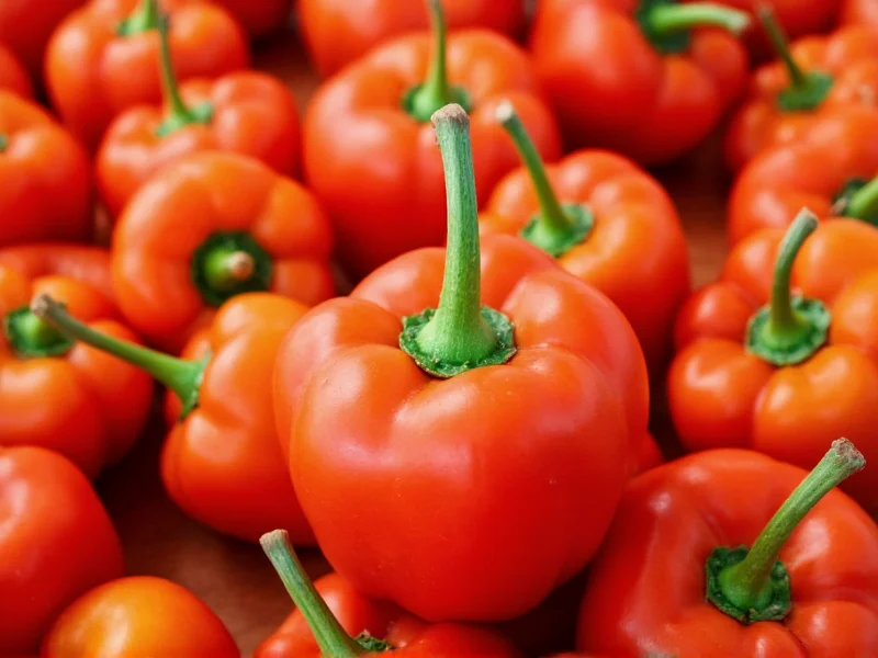 sweetest bell peppers