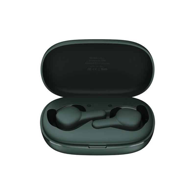 

Remax Join Us TWS-6 Stereo Earphone Mini Headphone Headphones Sports Earbuds Bluetooth Charger Wireless Tws Earbud, Navy blue ,dark green ,white, black