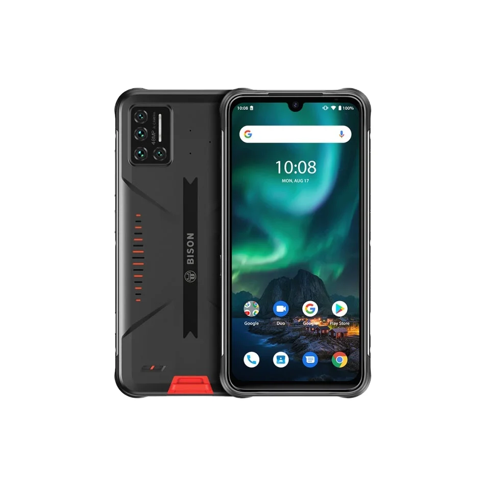 

IP69K Waterproof Dustproof Shockproof UMIDIGI BISON 6.3 inch Android 10 Smart Phone