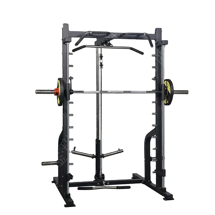 Customized Steel Tube Strength Training Power Rack Half Rack Squat Rack with CE ISO9001 Certification for Gym Use