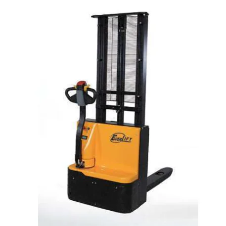 

EVERLIFT ELES-12J 1.2ton 3.5m Stacker forklift electric stacker Lift Height Full Electric Pallet wide legs