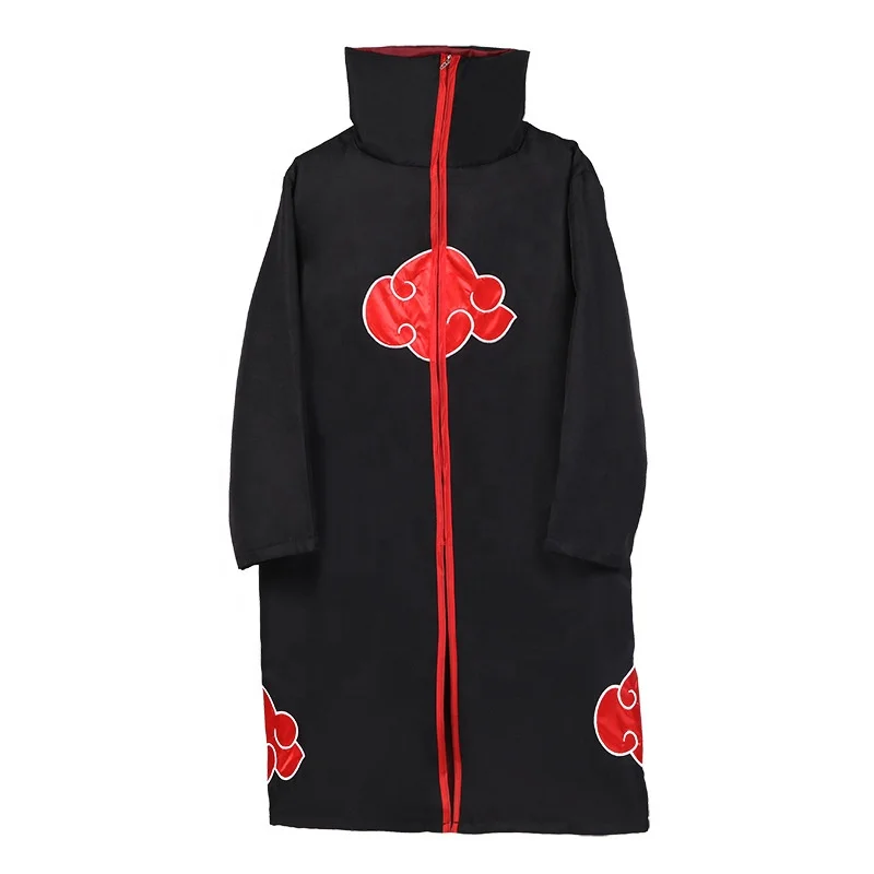 

Wholesale Anime Japan Cosplay Jacket Uchiha Itachi Ninja Akatsuki Cosplay Costume Windbreaker Cape