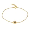 Wholesale simple 925 sterling silver tiger eye bracelet
