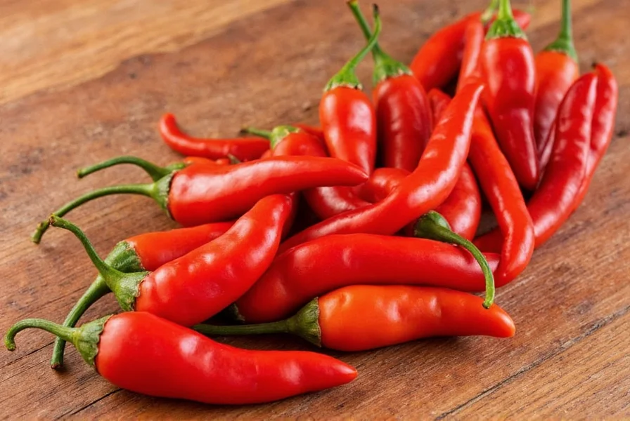 Guajillo Chile vs Other Peppers Spice Chart