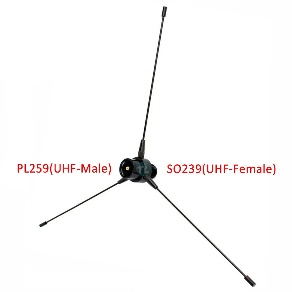 Vhf Antenna Ground Plane Kit Vhf/uhf Antenna Ground With Adapter Cable