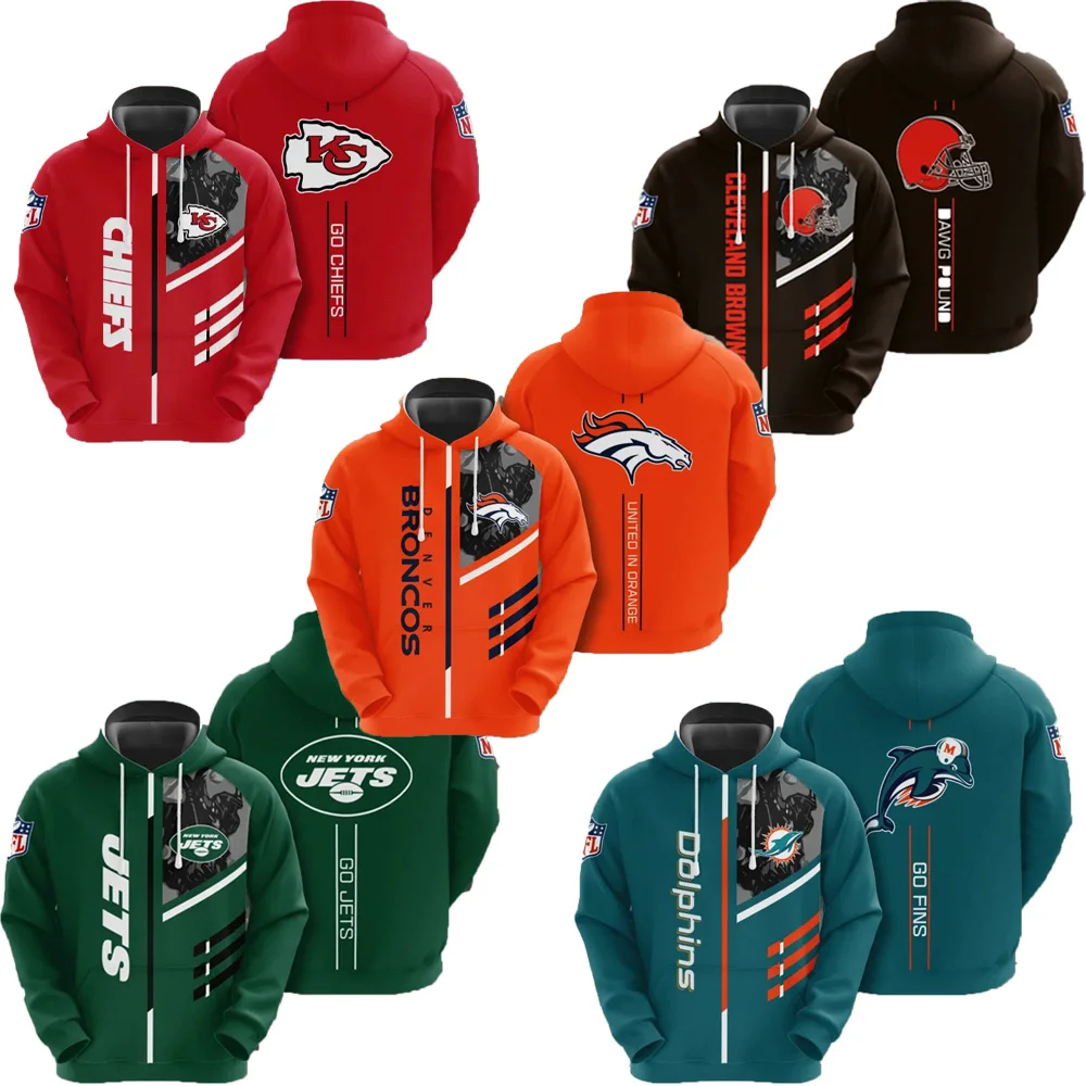 

winter football soccer Full Zip up Plus Size Men kids youth Hoodies Sweatshirt American hoodie men custom logo design football