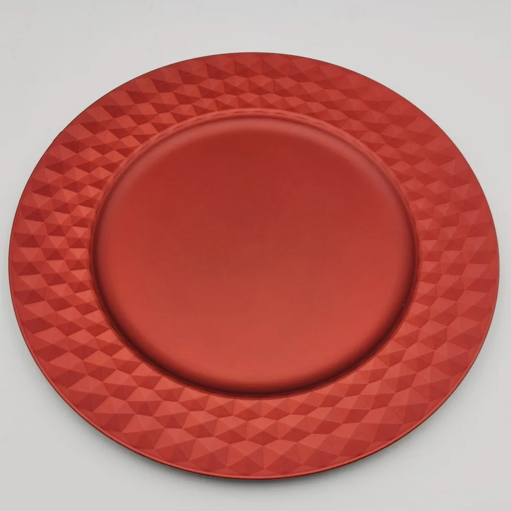 

4Pcs/Set Top Selling Wedding Dinner Healthy Biodegradable Eco-friendly Plastic Plates Fruit Round Plate Wheat Straw Plate