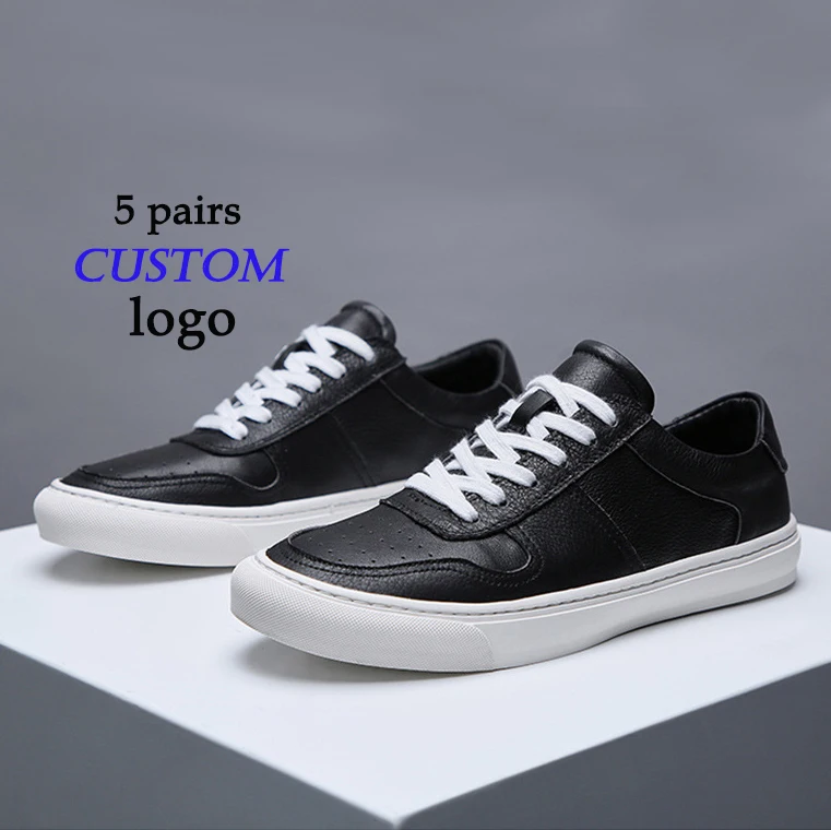 

Custom shoes with logo low moq men casual sneakers small white shoes leisure trendy sneaker