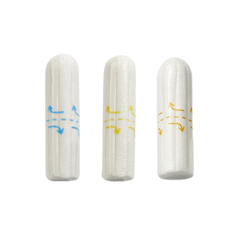 

wholesale Non-Toxic Applicator Free Tampon, White