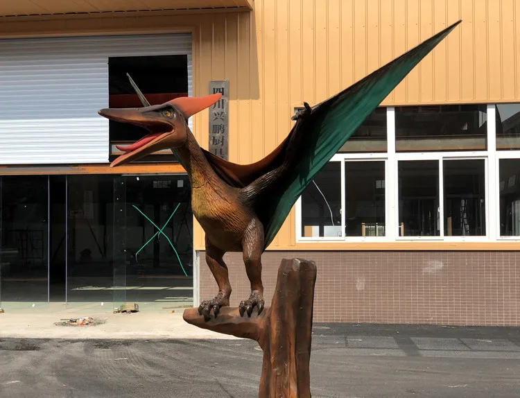 动物恐龙 vendre 翼龙站在树上模型出售 - buy 恐龙翼龙模型,花园翼龙