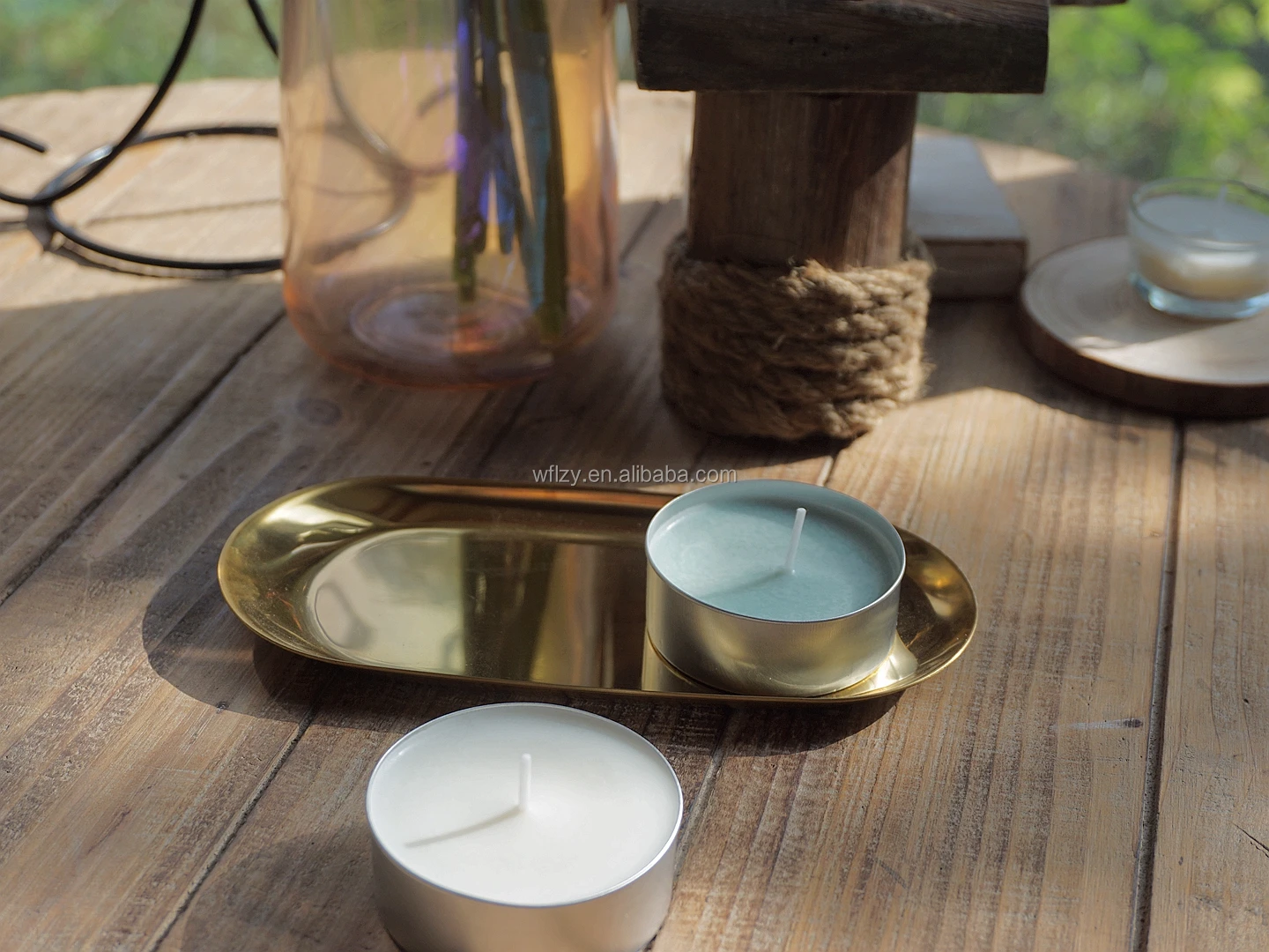 Aluminum Tea Light Tins Tea Light Candle Holders Empty Tealight Wax