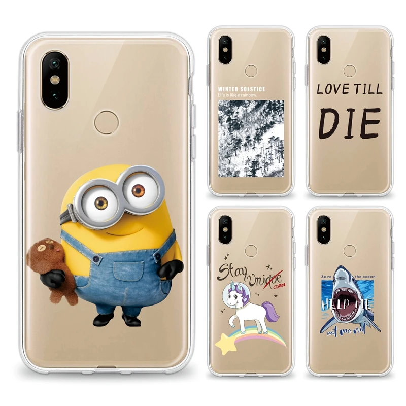 
For Huawei P30 Pro Case Customized Design Transparent Phone Cover for Huawei P30 Lite Soft Clear TPU Case 